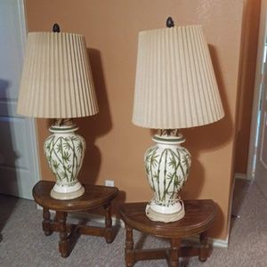 Vintage Large Table Lamps